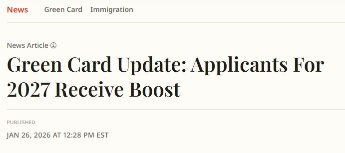 Data Decoded! The "50,000 Green Card Quota Shift" Behind the Bans of 75 Countries