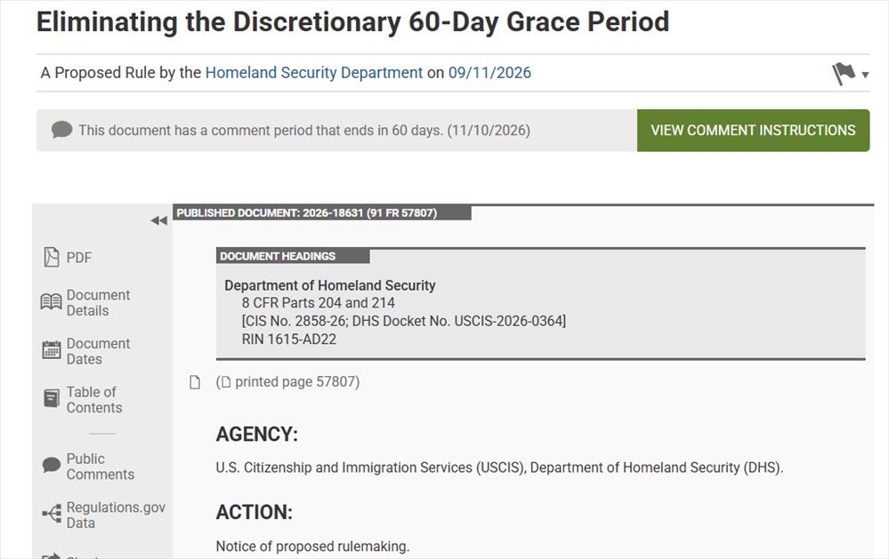 99.2% are H-1B! The US Unemployment Grace Period is About to End